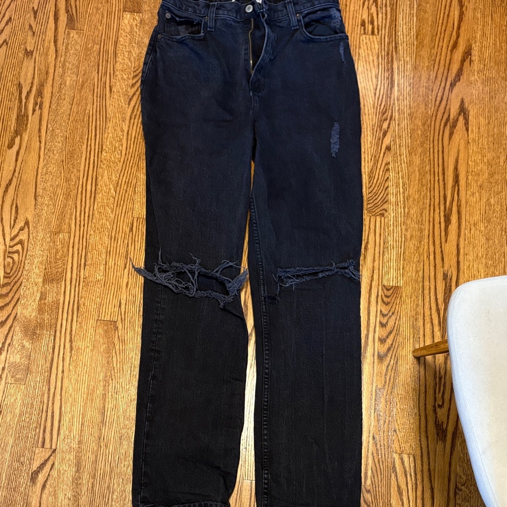 Abercrombie & Fitch Dark Blue Jeans